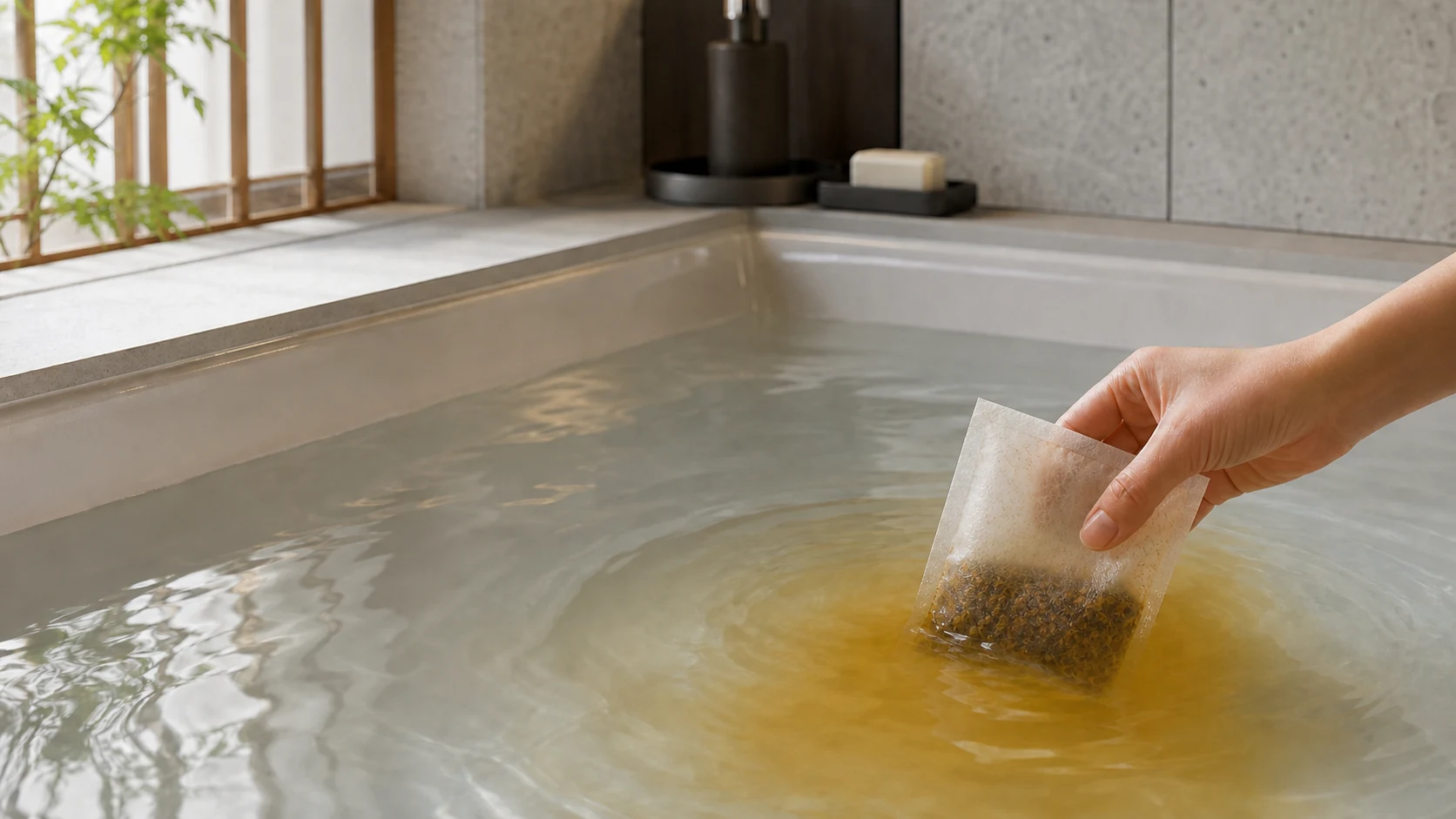 開封した生薬入浴剤はどこに置く？香りを守る保存方法